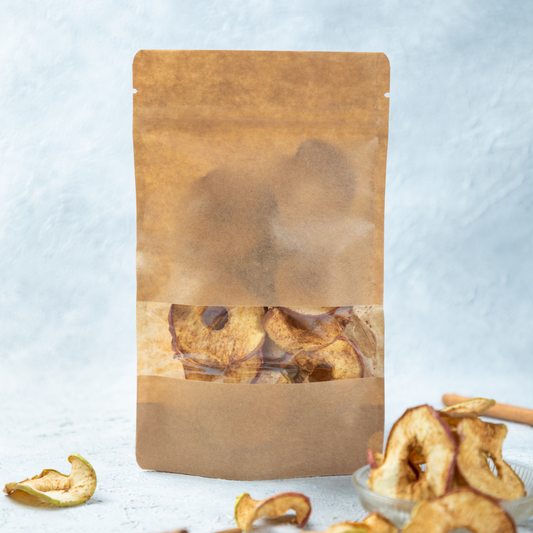 100% Natural Premium Dried Apples – Healthy, Chewy Fruit Snack